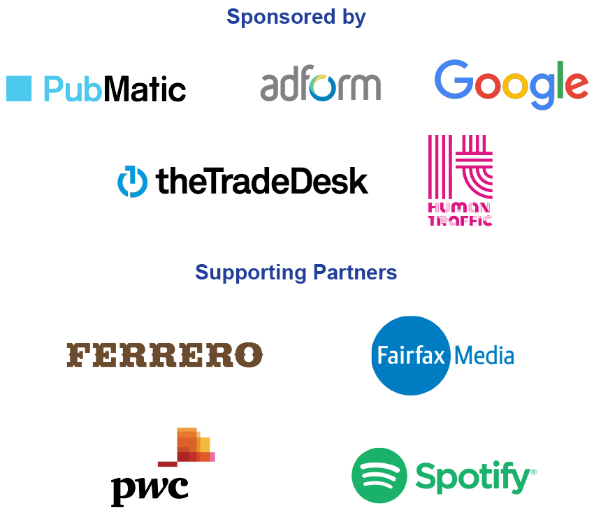Thanks to our sponsors and supporting partners