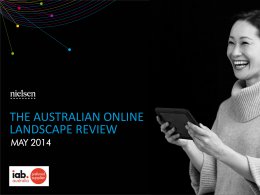 Australian Online Landscape Review - May 2014 Australian Online Landscape Review - May 2014