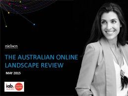 Australian Online Landscape Review - May 2015 Australian Online Landscape Review - May 2015