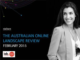Nielsen Online Landscape Review - February 2015 Nielsen Online Landscape Review - February 2015