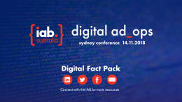 Ad Ops Sydney 2018: Digital Fact Pack Ad Ops Sydney 2018: Digital Fact Pack