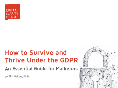 Signal: How to Survive and Thrive Under the GDPR Signal: How to Survive and Thrive Under the GDPR