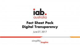 Digital Fact Sheet Pack for Digital Transparency Digital Fact Sheet Pack for Digital Transparency