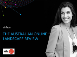 Nielsen Online Landscape Review - May 2013 Nielsen Online Landscape Review - May 2013