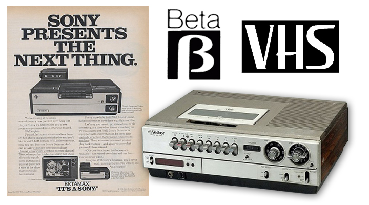 Betamax Comparison Chart