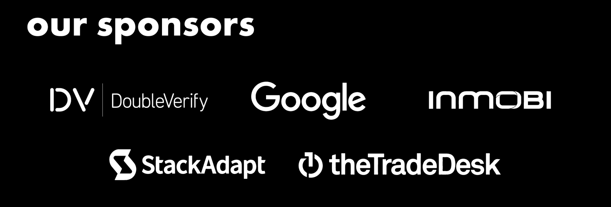 sponsors